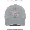 Korean-style Simple and Versatile Letter-embroidered Soft-top Baseball Cap for Women, New Spring-summer Model, Face-slimming Duckbill Cap for Men