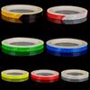 1Cmx8M Bike Stickers Reflective Tape Fluorescent Mtb Bicycle Strips Cycling Tapes For Bicycle Helmet Motorcycle Scooter