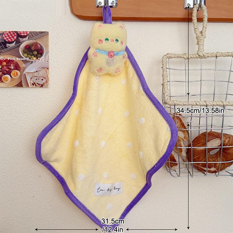 

Супер Впитывающее Милое Маленькое Зонтичное Коралловое Флисовое Ручное Полотенце Бытовые Подвесные Полотенца Кухня Ванная Комната Детские Ручные Полотенца