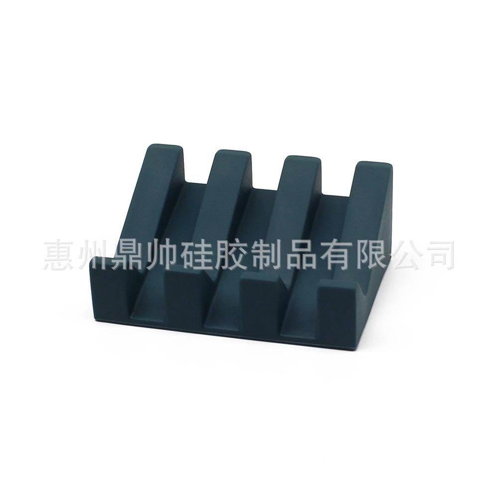 Silicone Soap Box Drain Soap Rack Diversion Soap Tray Punch-free Soap Mat Bathroom Shelf