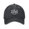 Atheism No Religion Atheist Adult Retro Denim Washed Baseball Caps Women Cowboy Golf Hat Rock Mens Snapback Cap
