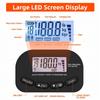 Rechargeable Digital Hand Grip Dynamometer,396Lbs/180Kg LCD‑Display Grip Tester,Adjustable Hand‑Strength Trainer for Sports & Home,Track Grip Progress