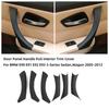 6PCS Door Panel Handle Pull Interior Trim Cover For BMW E90 325i 328i 335i 330i