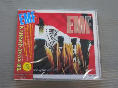 CD E.M.F. EMF  Unexplained EP TOCP7354 EMI 1992 Japan Dance  Electronica Used