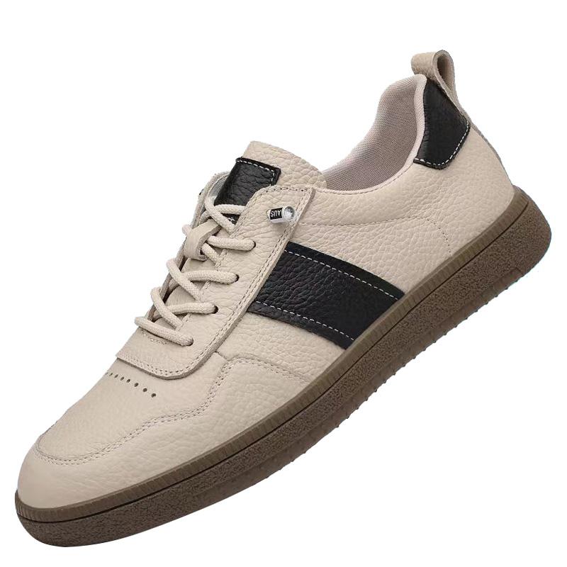 Spring Autumn Mens Sneakers Lace-Up Men's Vulcanize Shoes Male Breathable Skate Shoes Comfortable Outdoor Male Shoes