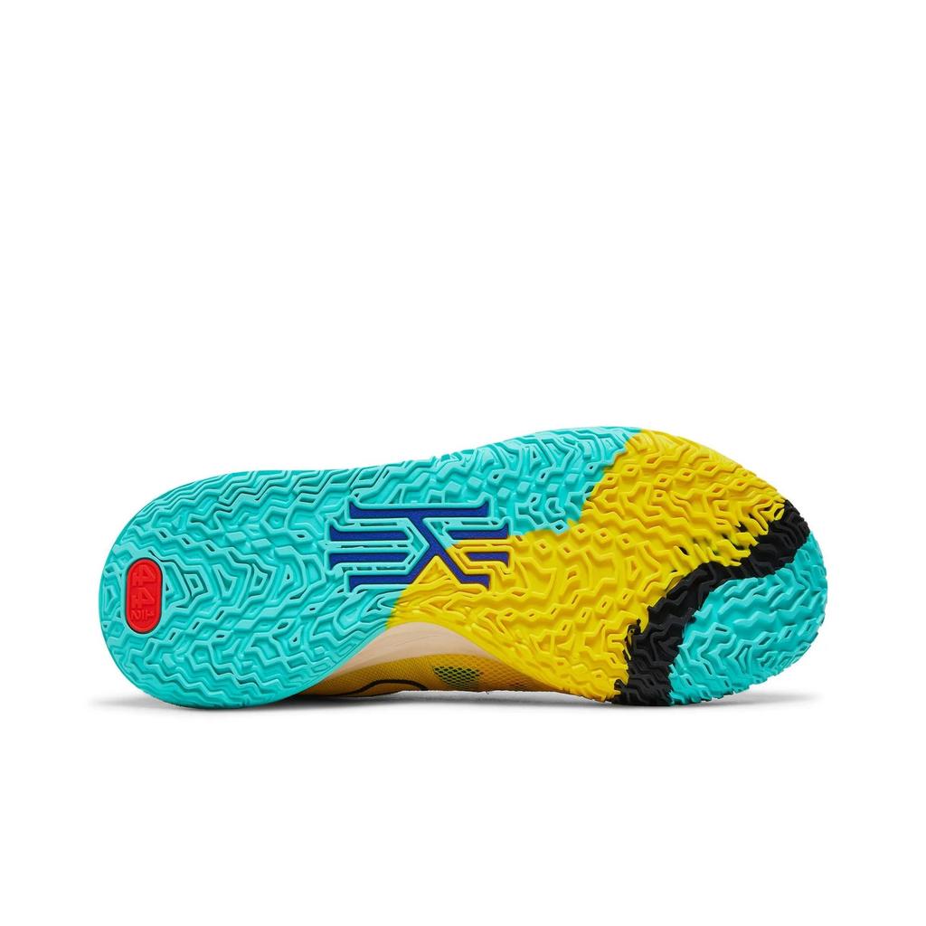 Nike Kyrie 7 EP '1 World 1 People' (Unisex) Yellow Strike / Green Abyss / Bright Crimson / Black Basketball Shoes CQ9327 700