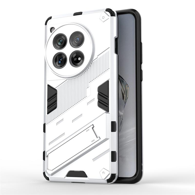 For OnePlus 12 5G Case OnePlus 11 12 5G Cover Luxury Armor PC Stand Holder Shockproof TPU Protective Back Cover OnePlus 12 5G