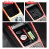 For Dacia Spring 2021-2023 Center Console Storage Box Central Armrest Tray Cup Holder Car Accessories Organizer Tidying