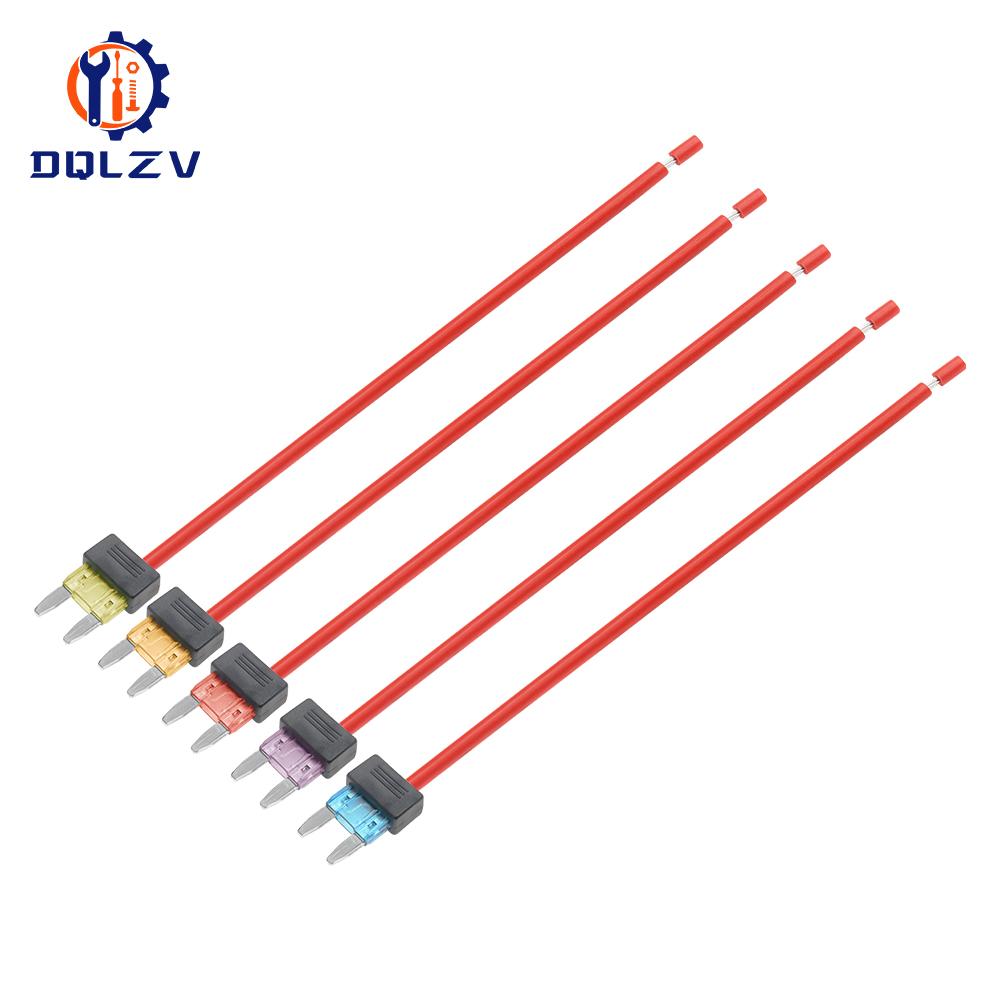 32V Mini ATM APM Blade Simple Safety Device 3A 5A 10A 15A 20A Car Fuse Holder Add-a-circuit TAP Adapter Fuse Holders1