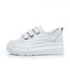 New Spring and Autumn Velcro Little White Shoes Korean Version Casual and Comfortable Inner Heightening Platform Women's Shoes