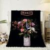 Rock Band Morat Balas Perdidas Throw 240g Flannel Blanket Lightweight Soft Skin-friendly Summer Thin Throw Blanket