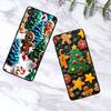 Świąteczne Pudełko Prezentowe Etui na Telefon Dla Samsung A73 A72 A71 A55 A54 A53 A52 A51 A13 A22 A16 A15 A12 A14 A26 A07 5G Czarne