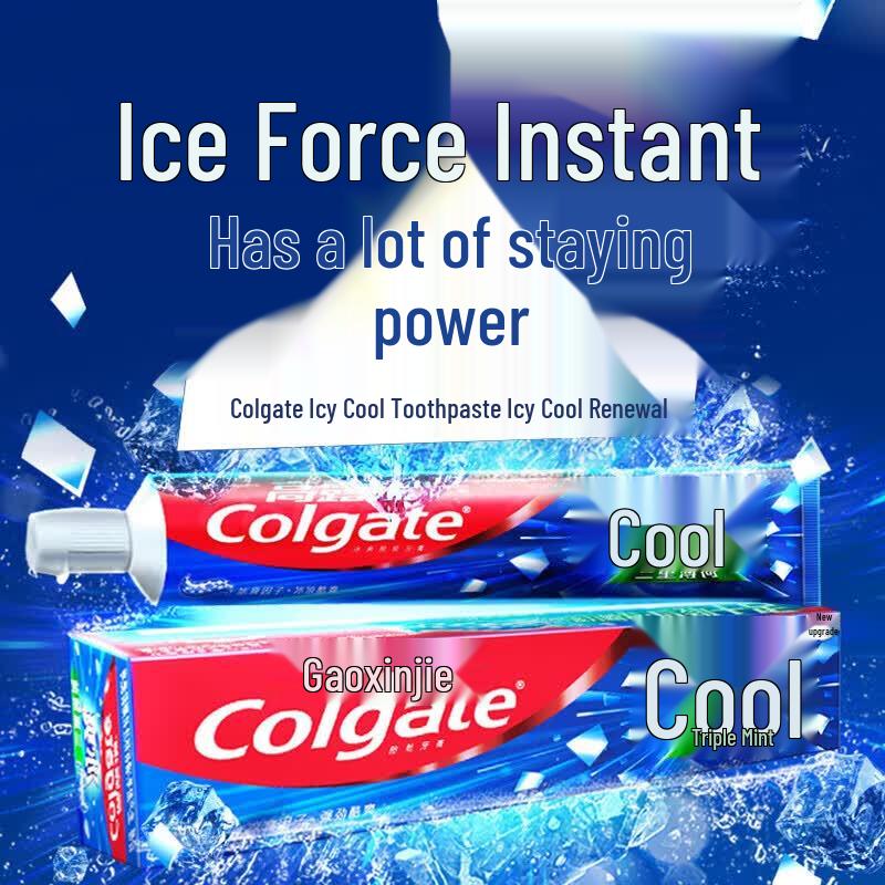 Colgate Ice Fresh Triple Mint Toothpaste (900g Family Pack)