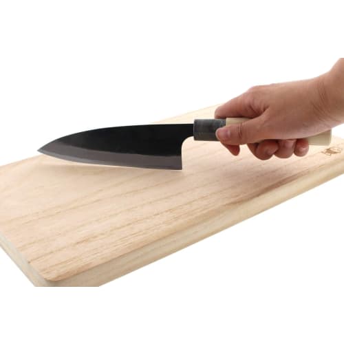 Tosa Knives Distribution Center Tosa Knives Knife Kurouchi Funagyo Knife White Steel No. 1 150mm