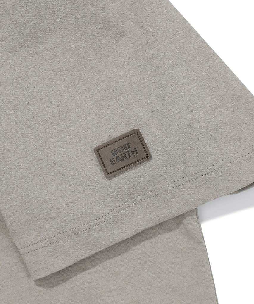 BBC EARTH Ocean Policott T-Shirt Light Ash Grey