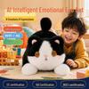 AI Emotional Eye Cat Plush Doll - 2026 Educational Toy for Kids