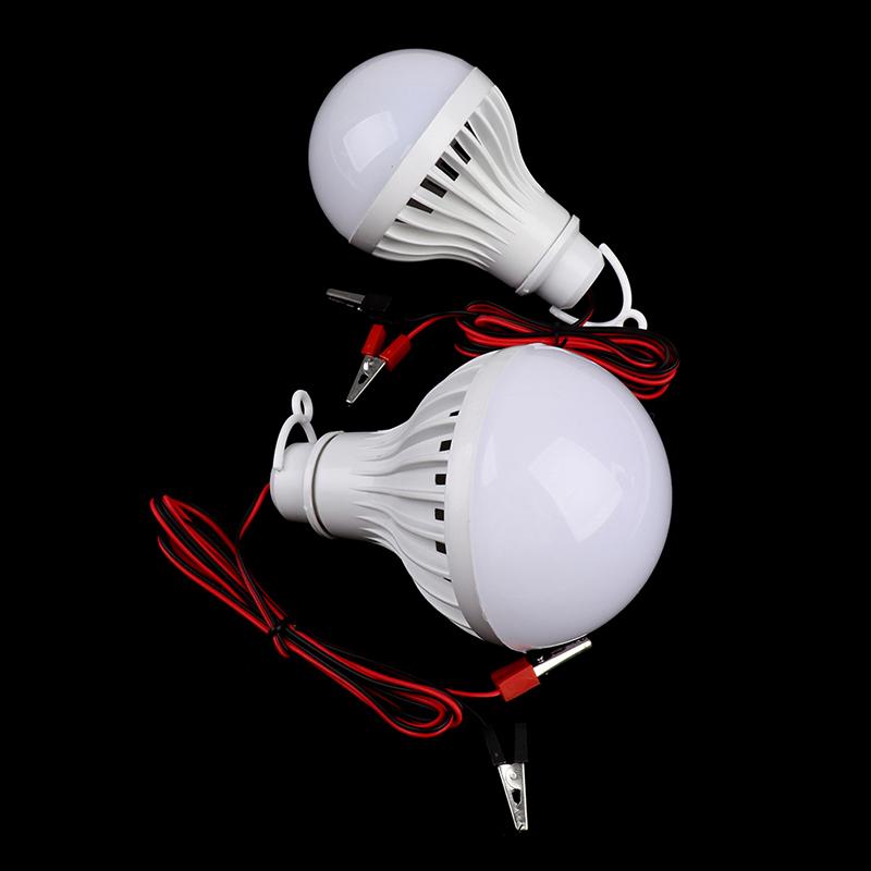 12V Led Lamp Portable Led Bulb 9W 12W Outdoor Camp Tent Night Hanging Light