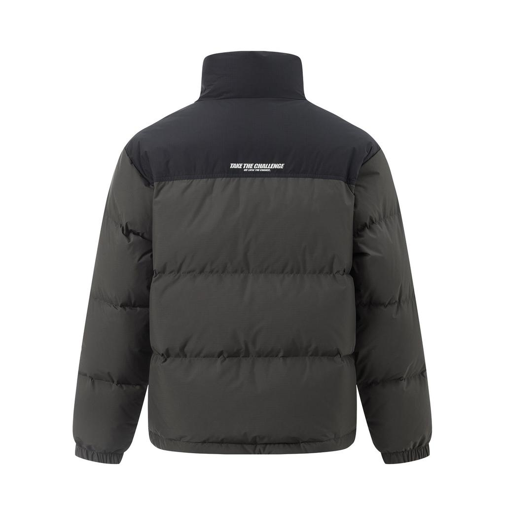 Li Ning Down Jacket Unisex Obsidian Gray AYMU239-5