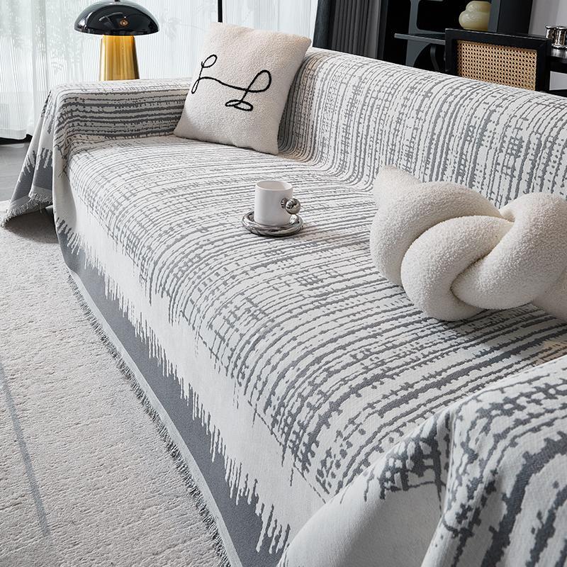 A Whole Sofa Towel with A Full Cover, Light Luxury, High-end Feel, Non-slip, Universal for All Seasons, New Sofa Cushion, Sofa Cover Cloth