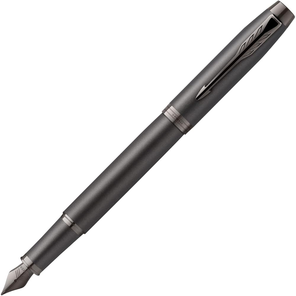 PARKER Parker Fountain Pen IM Monochrome Bronze BRT Fine Print Gift Box Regular Imported 2173274
