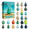 Christmas Collection Gifts 2026 Advent Calendar, 24-Day Acrylic 2D Ornament Set with Tree Hanging Ornaments Animal Figures, Decor, Holiday Gift