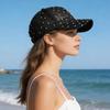 Stylish Floral Baseball Cap For Women And Men With Adjustable Strap Sun Protection Polyester Fabric Outdoor Caps
