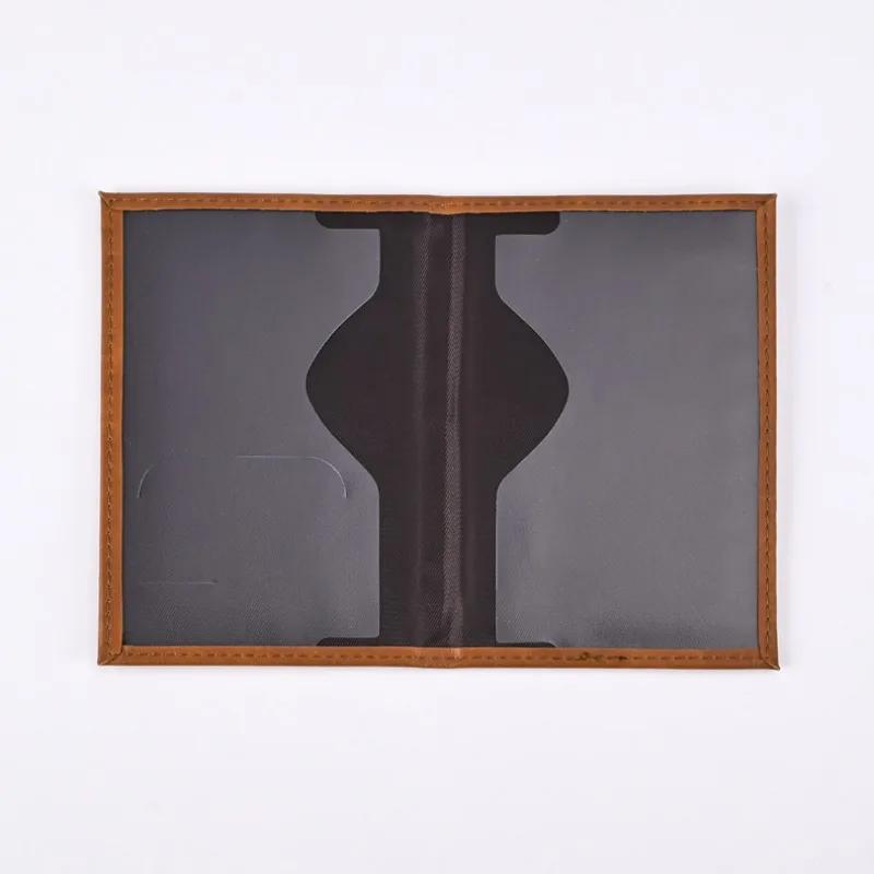 Unisex Airplane Travel Passport Cover PU Leather World Map Case ID Card Holder Wallet