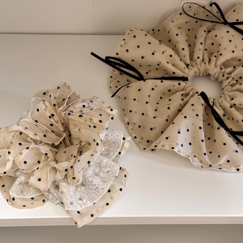 Large Hair Tie Accessories for Girls Women Scrunchies Elastic Band Korean Sweets Adults Leading Fashion Popular New In Designer