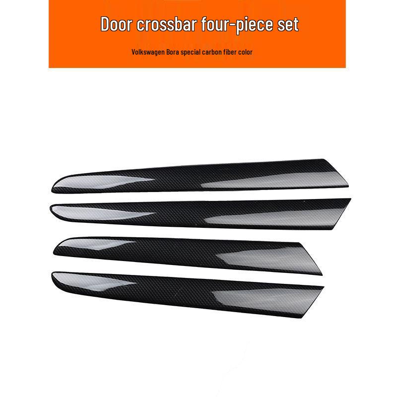 08-12 Old Bora Interior Modification Carbon Fiber Peach Wood Patch