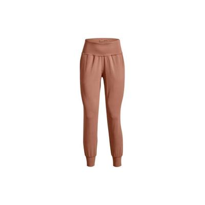 Calça de Treino Slim Fit Cor Sólida com Logo Feminina Marrom 1371021-270