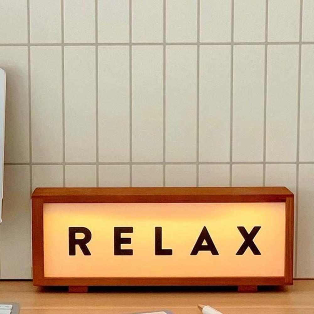 Glowing Effect Sleeping Lamp USB Desktop Ornament Lamp Toilet Wooden Acrylic Night Light  Kids Room