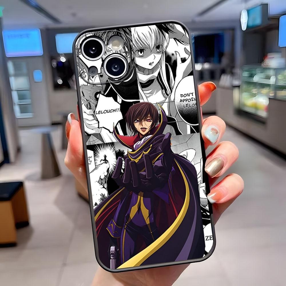 

Code Geass Phone Case Matte Translucent For IPhone 15 Pro 16 Pro Max 13 11 12 14 Xs X Xr 7 8 Plus Se Back Cover iPhone13 ProMax