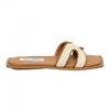 Womens/Ladies Sofia Leather Flat Sandals