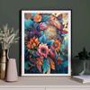 Diamond Painting New Collection 2024 Colorful Feather Flowers Diy Full Square Round Drill Rhinestone Embroidery Mosaic Cross Stitch Kits