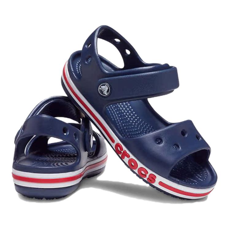 Crocs Creative Fashion Childrens Sandals Kids Sandals Deep-Blue 205400-4CC