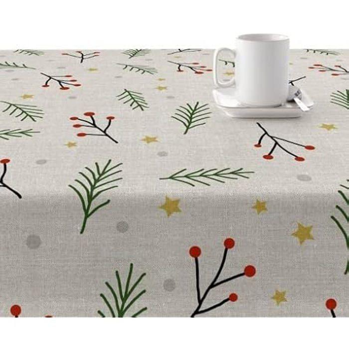 Nappe de Noël - BELUM - Rectangulaire - Anti-Taches - Résiné - 140x140 cm