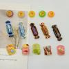 5 Stück Bunte Süßigkeiten Kühlschrankmagnete Schokoladenlutscher Für Kühlschrank Niedliche Wohnküchen-Dekorationen Po Aufkleber