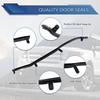 NLQR Pair LH& RH Rear Door Front Weatherstrip Seal Compatible with Ford Explorer 2011-2019 Replace BB5Z7825324B BB5Z7825325B Left Driver and Right