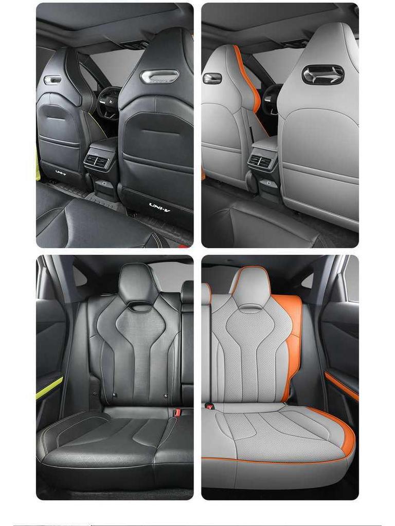 All-Season Breathable Seat Cover for 23-26 Changan UNI-V Models