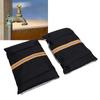 2pcs Outdoor Faucet Covers Insulated Hose Bib Covers with Reflective Strip Water Proof Freeze Faucet Insulation Socks Wrap 210D Oxford Fabric