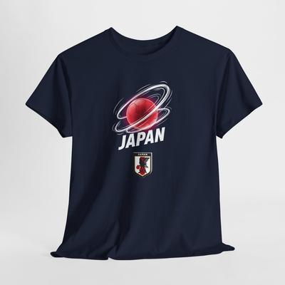 Japan Soccer Unisex Heavy Cotton Tee, Casual Wear, Football World Cup 2026