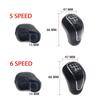 5/6 Speed PU Leather Car MT Gear Shift Knob Lever Stick Shifter Knob For Kia Forte Cerato K3 for Hyundai IX25 Creta 2012-2016
