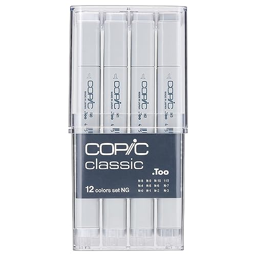 Copic Too Classic 12-Color Set (NG)