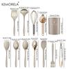 12PCS Silicone Cooking Utensil Set - Heat Resistant Non-Stick Safe, Spatula Tongs Whisk Set, Dishwasher Safe Mother‘s Day Gift