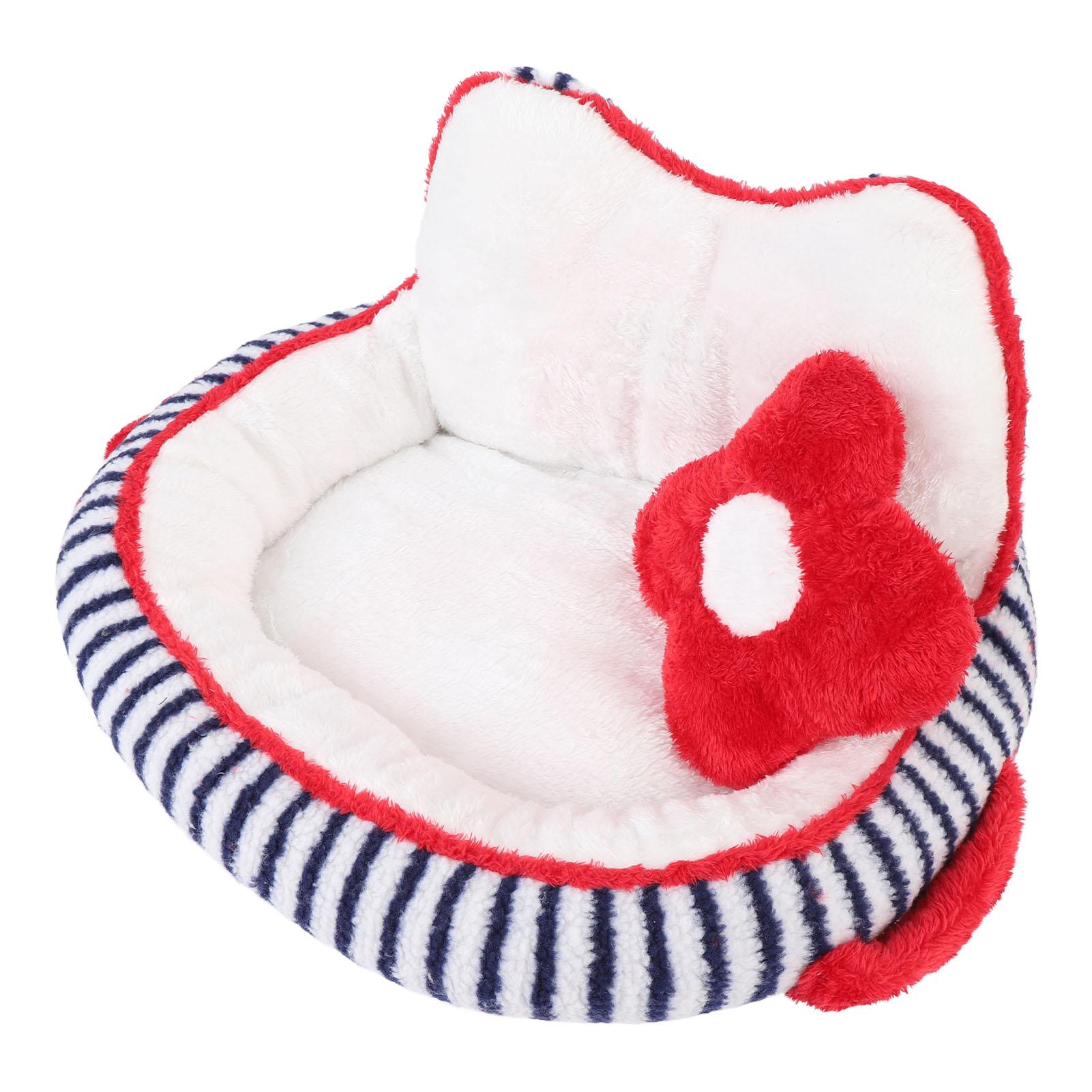 Afneembaar en wasbaar gesloten kattenbed voor de winter, nieuwe