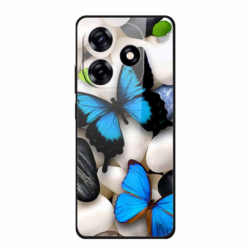 Glass Back Cover For Honor X5c Plus Case Coque Hard Tempered Glass Case For Honor Play 10A X5c Plus Phone Case Cover Soft Bumper