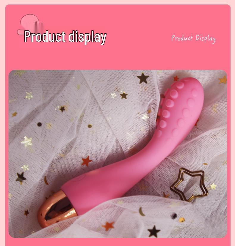 Yun Man Octopus G-spot Vibrator: Thrusting Massage Toy for Women