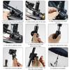 Wheelchair Umbrella Attachment Wheelchair Stroller Umbrella Attachment Stainless Steel Handle Holder Clamp Supporter Connector