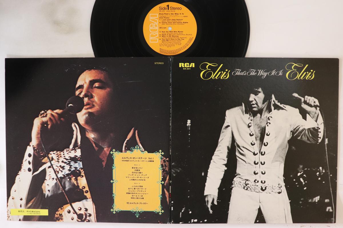 

LP Record ELVIS PRESLEY - Elvis That s The Way It Is SX201 RCA 1972 Japan Rock Used