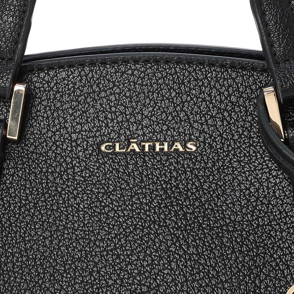 [Clasus] 2-way handbag, black